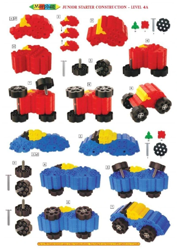 Morphun Starter 4 Vehicles